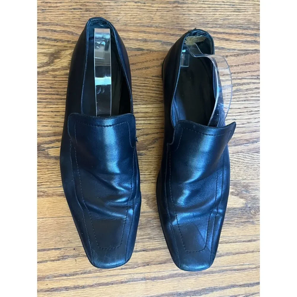 Gucci black leather